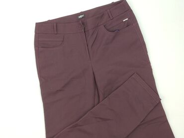 szerokie spodnie mohito: Salko, Material trousers for women, size L (EU 40)