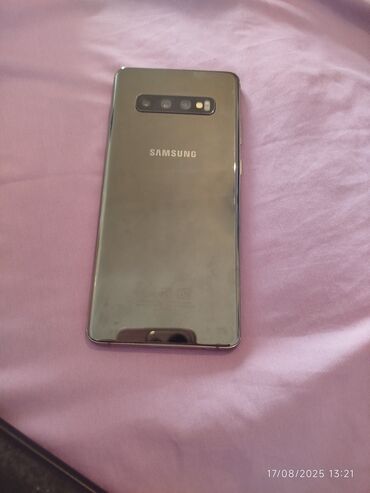 irşad telecom samsung s10: Samsung Galaxy S10 Plus, 512 GB, rəng - Qara, Barmaq izi