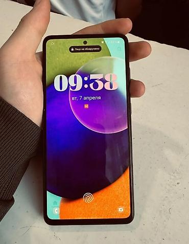 iphone 1w: Samsung Galaxy A52, Б/у, 128 ГБ, цвет - Черный — 1