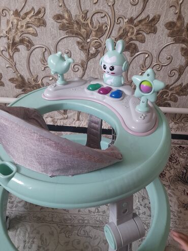 спиннер 360 купить: Детские ходунки Babywalker, мятный цвет - Складная конструкция