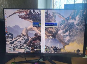 asus rog strix g15: Asus Rog strix pg 329 32 ekran 175 hz ekranin ortasinda hett duwub
