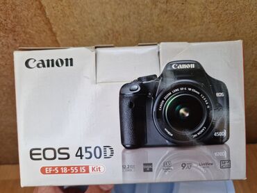 Фотоаппараты: Продам фотоаппарат Canon EOS 450D Состояние как новое Флеш карта на