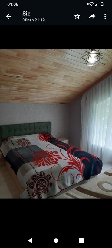 Günlük kirayə evlər: 80 kv. m, 3 otaqlı, Telefon, Kombi, Qaz — 13