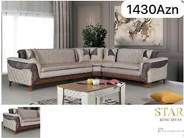 Divanlar: Künc divan, Yeni, Pulsuz çatdırılma — 54