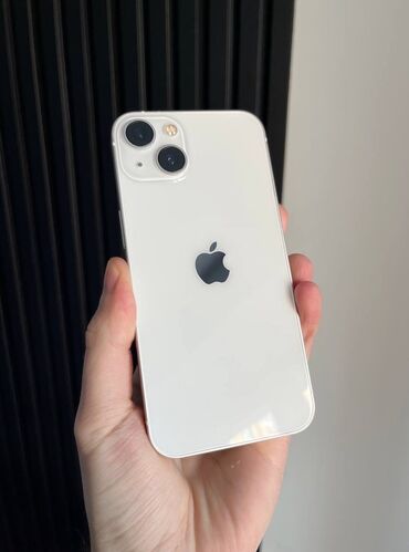 rəsmi 12: IPhone 13, 128 GB, Starlight, Zəmanət, Kredit, Simsiz şarj