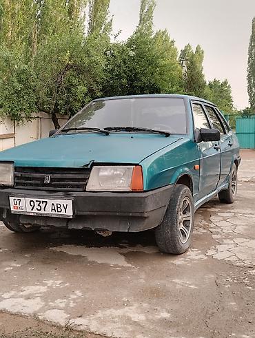 Унаа: ВАЗ (ЛАДА) 21099: 2001 г., 1.5 л, Кол менен иштөөчү, Бензин, Седан — 1