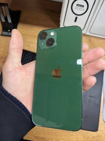 телефоны oppo: IPhone 13, 128 ГБ, Жашыл, 87 %