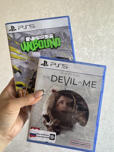цена поко х3: Игры на ps5 новые запечатанные. The devil in me и NFS Unbound