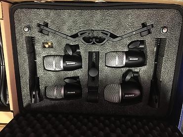 Audio: Drum Shure PGDMK6 Drum Kit Mikrofon Orjinal Shure PGDMK6 Drum kit. 6 — 2