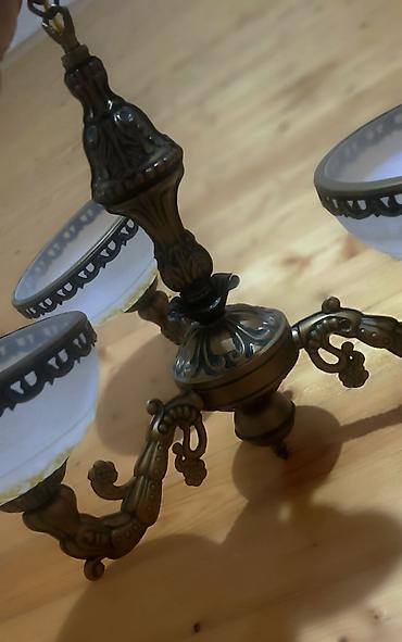 işıq generatorları: Çılçıraq, 3 lampa, Metal — 1