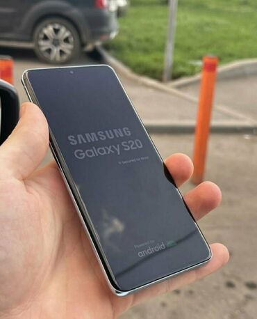 телефон а 34: Samsung Galaxy S20, Б/у, 128 ГБ, цвет - Голубой
