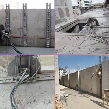 Beton işləri: #Betonkesme #betondeşmə Beton kubik kərpic - dən kəsim deşim — 1