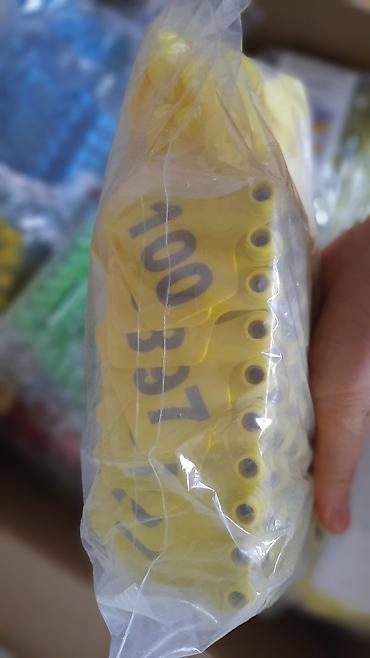 Breloklar: Qoyun və inəklər üçün müxtəlif növdə qulaq birkalar və qulaq deşənlər — 2