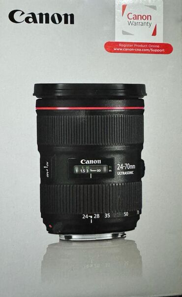 Obyektivlər və filtrləri: Canon 24-70mm
f/2.8L 2 USM