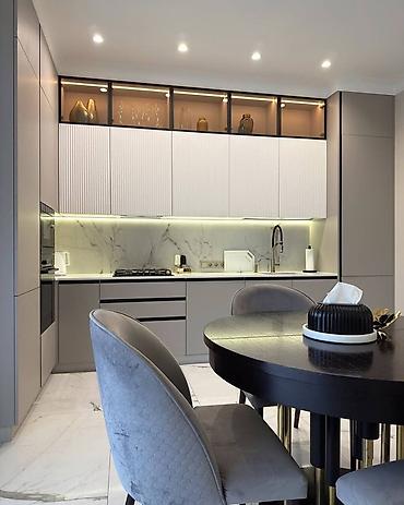 Кухонные гарнитуры: Кухонный гарнитур, Новый, цвет - Зеленый, ДСП, Бесплатная доставка, Платная доставка — 14