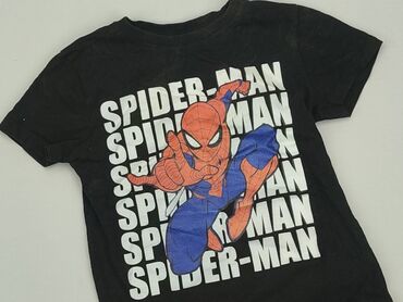 sukienki letnie czarne w groszki: T-shirt, Marvel, 8 years, 122-128 cm, condition - Very good