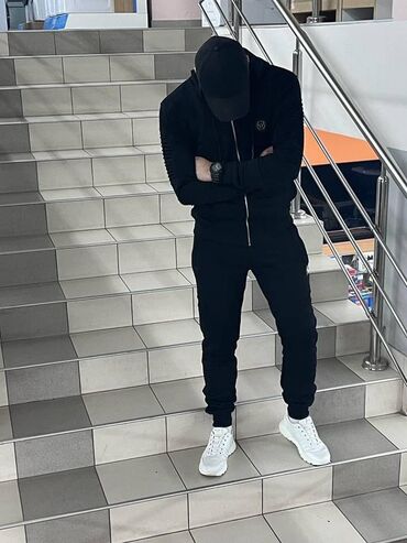 PHILIPP PLEIN TRENERKA KOMPLET NOVO NOVO PAMUK ELASTIN VELIČINE M L