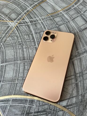 xr iphone qiymeti: IPhone 11 Pro, 64 ГБ, Золотой, Face ID