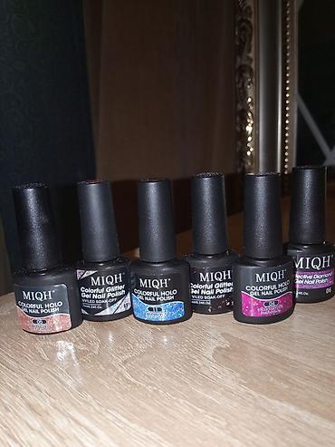 Личные вещи: MIQH Colorful Holo/Glitter Gel Nail Polish – UV/LED Soak-Off manikür — 1