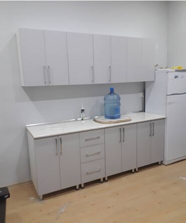 Sifarişlə mətbəx mebeli: Sifarişlə mətbəx dəsti, Özü çəkən petlələr, Mat laminat, Kredit yoxdur, Pulsuz çatdırılma — 5