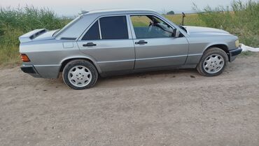 аренда скутера в баку: Mercedes-Benz 190E (W201) sedan, gümüş rəng. - Kuzov: 4 qapılı, arxa