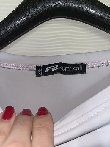 adidas duga zenska jakna: Bela ženska majica dugih rukava – FB Sister - Brend: FB Sister - — 1