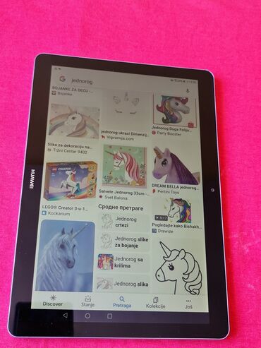 Tableti: Tablet kao nov sve radi bez mane veliki 10 inca, cena 4000 dinara — 8
