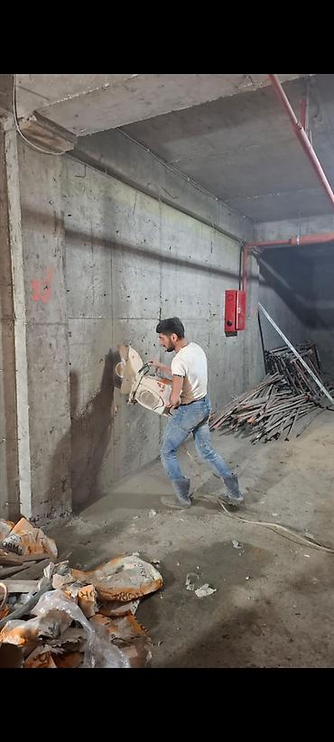 Beton işləri: Beton kesen beton deşen betonlarin kesilemesi deşilmesi beton kesme — 2