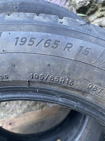 d 110: Шины 195 / 65 / R 15, Зима, Б/у, Комплект, Легковые, Michelin — 3