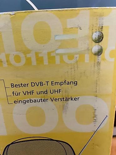 Aksesoari za TV i video: TELESTAR ANTENNA 6 – sobna DVB-T/DVB-T2 antena sa pojačivačem - — 1