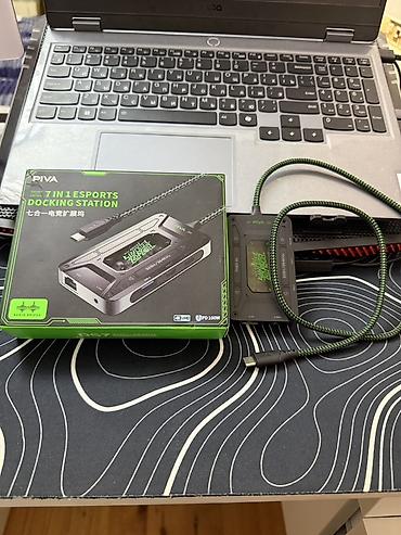 Elektronika: PIVA 7-in-1 Esports Docking Station – USB-C dok stansiyası — 1