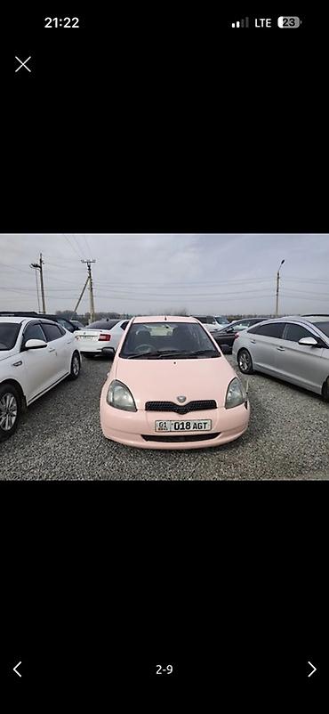 бампер vitz: Toyota Vitz: 2001 г., Автомат, Бензин, Хэтчбэк — 4