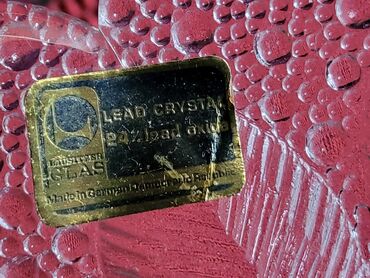 Ostalo posuđe: Bombonijera nova kristal,led kristal Nemacka iz 80ih. Bombonijera — 11