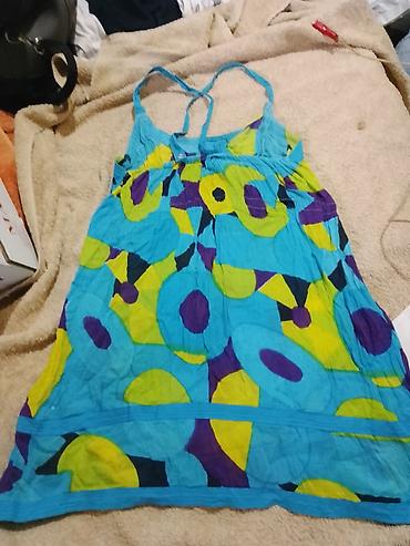 dugi dzemper: Letnja ženska tunika/haljinica na bretele - Model: lagana tunika/mini — 1