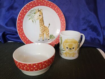 Kuhinjski setovi: Set nov,deciji nemacki,najfiniji kostani kineski porcelan. Set za — 1