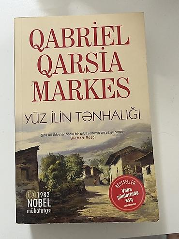 dunya xerıtesı: Məhsul: Kitab – “Yüz ilin tənhalığı” Müəllif: Qabriel Qarsia Markes — 1