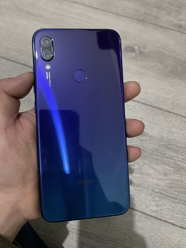 Redmi: Redmi, Redmi Note 7, Б/у, цвет - Синий, 2 SIM