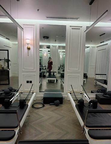 pilates: Reformer.4 ədəd 6500 Yeni kimi👍🔥 - Zərif, geniş və güzgülərlə təchiz — 1