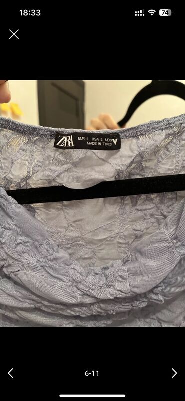 Futbolkalar: Futbolka, Zara, M, rəng - Mavi — 10