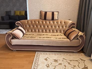 Divanlar: Divan, İşlənmiş, Vеlur parça, Çatdırılma yoxdur — 4