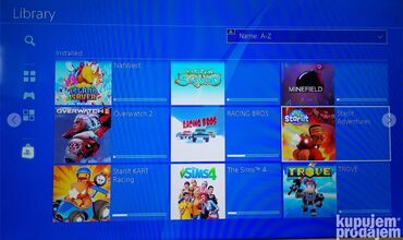 PS4 (Sony Playstation 4): Sony PS4 White Edition u odlicnom stanju ! ! !    Moguca zamena za — 4