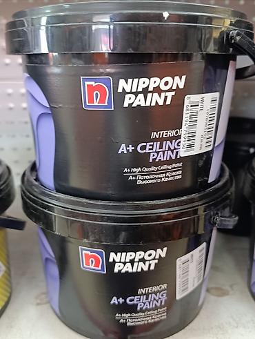 шпаклевать: Краска для потолков Nippon Paint A+ Ceiling Paint (Interior)3кг - — 1