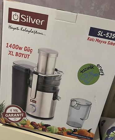 Yenidir . endirim olacaq tecili satilir Silver SL-535 Katı Meyvə