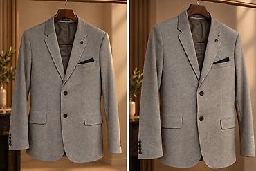 parca salvar: DeFacto Studio kişi şalvarüstü geyimi – Modern Fit blazer - Brend — 2