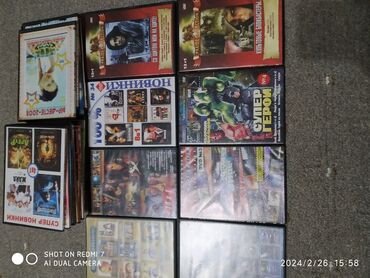 диски dvd с фильмами: Г Ош Продам Новые DVD диски с фильмами - по - 250 сом - есть 24 штуки