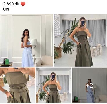 exit odeca: One size, bоја - Maslinasto zelena, Na bretele