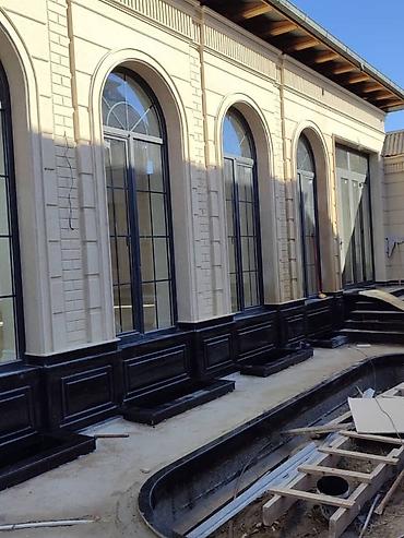 Фасадные плиты Сары-Таш (Травертин): Декоративные архитектурные элементы для фасада из — 2