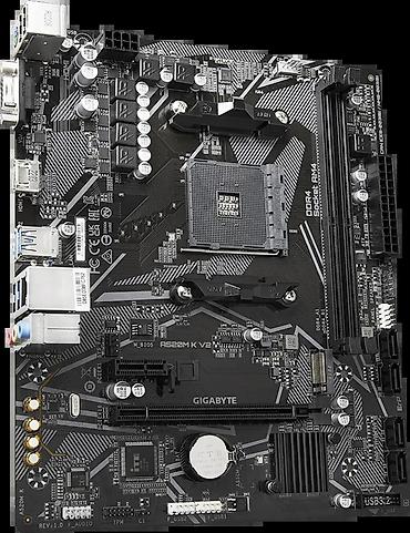 ddr4 ecc: Материнская плата для ПК, Б/у, Gigabyte, AM4, Micro-ATX — 1