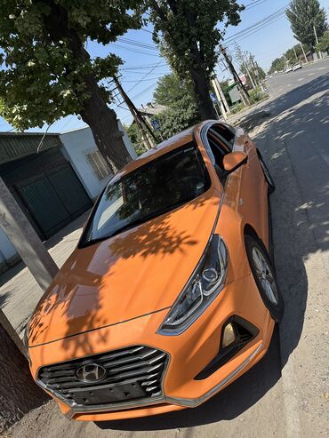 аренда авто с последующим выкупом в бишкеке: Hyundai Sonata: 2018 г., 2 л, Автоматтык, Газ, Седан