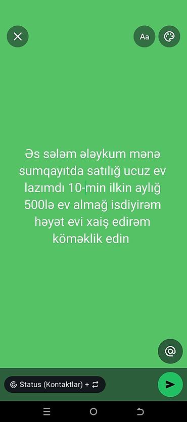 tap az ağstafa: Axtarış: Sumqayıtda həyət evi Tələblər: - Şəhər: Sumqayıt - Tip — 1